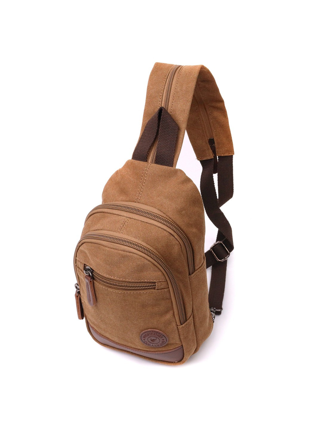 Оригінальна сумка для чоловіків через плече з ущільненою спинкою Vintagе 22177 Коричневий Vintage (267925321)