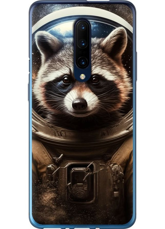 Силиконовый чехол 'Raccoon austronaut' для Endorphone oneplus 7 pro (276395933)