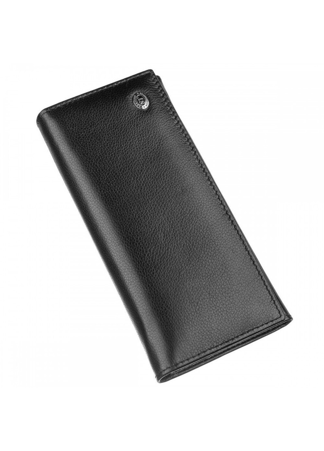 Женский чёрный кошелёк из натуральной кожи ST Leather 20092 ST Leather Accessories (262453834)