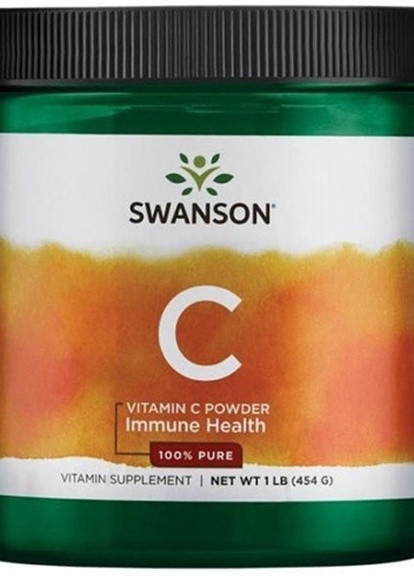 Pure Vitamin C 454 g Unflavored Swanson (256724687)