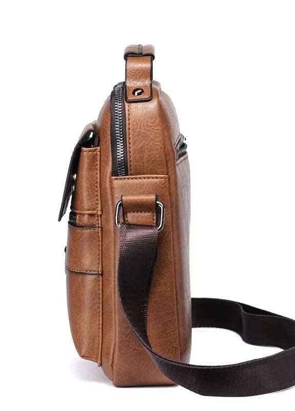 Чоловіча сумка з екошкіри через плече Valiria Fashion (275332921)