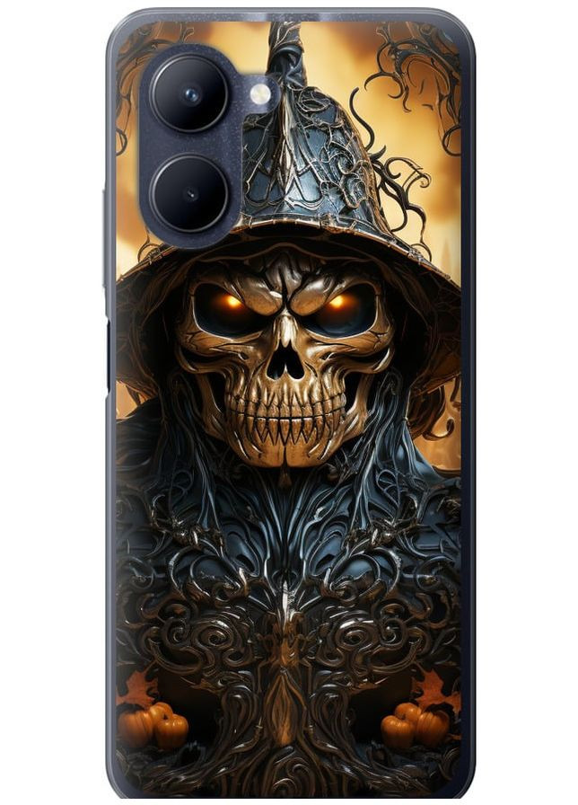 Силіконовий чохол 'Череп 2' для Endorphone Realme C33 (266806336)