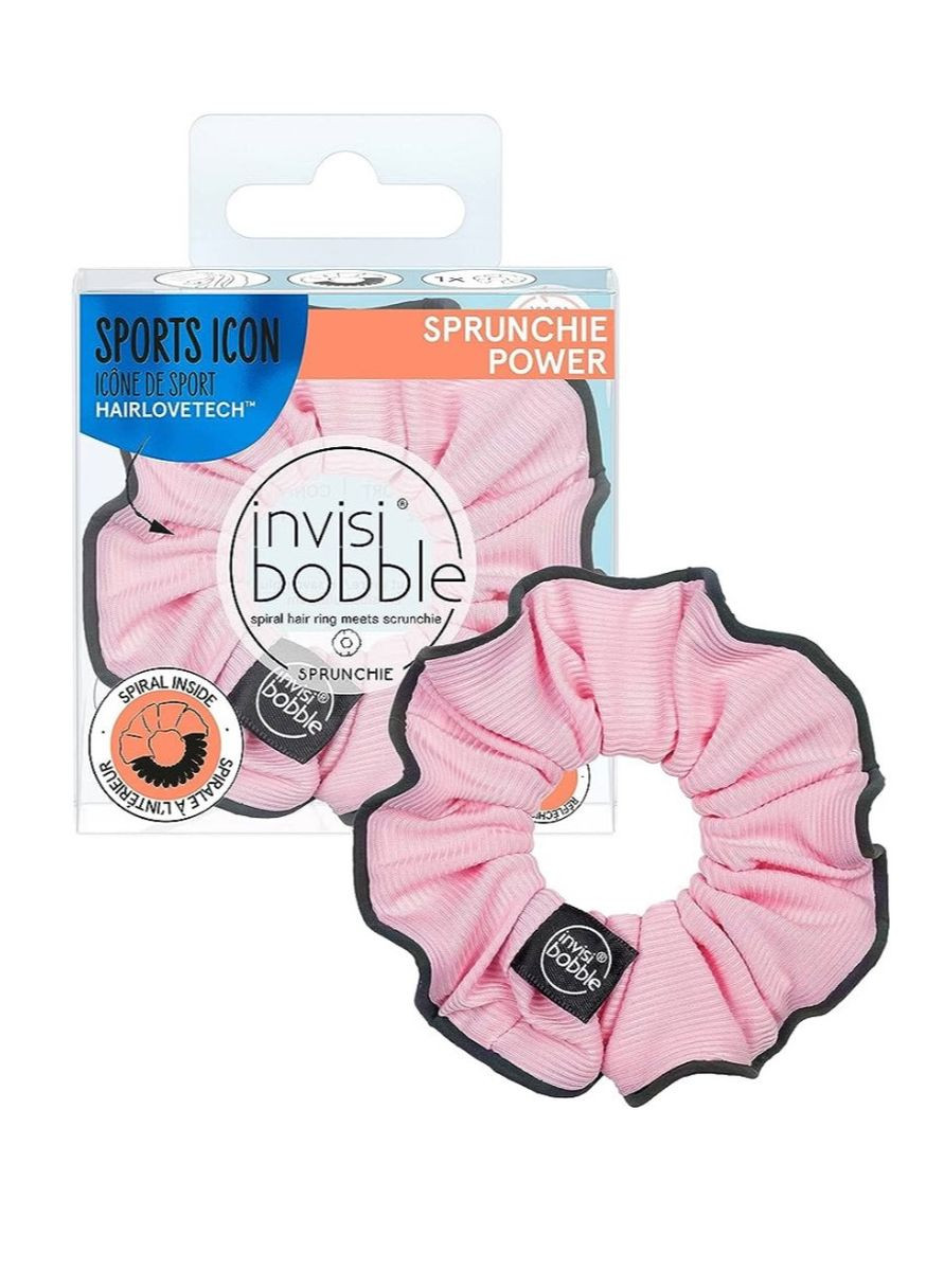 Резинка для волосся, рожева Sprunchie Power Sports Icon Pink Mantra Invisibobble (268056065)