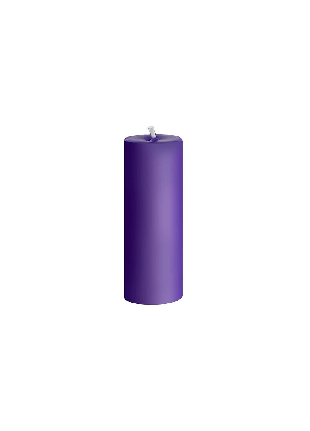 Фиолетовая свеча восковая низкотемпературная S 10 см Art of Sex (277236426)