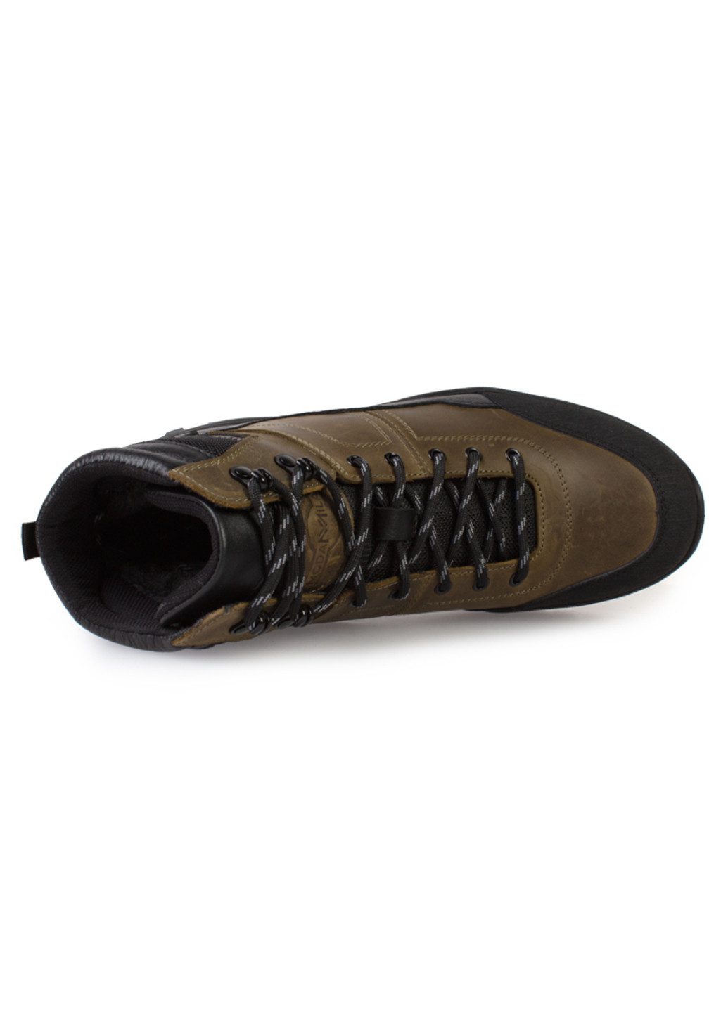 Коричневые зимние ботинки мужские бренда 9501072_(1) ModaMilano