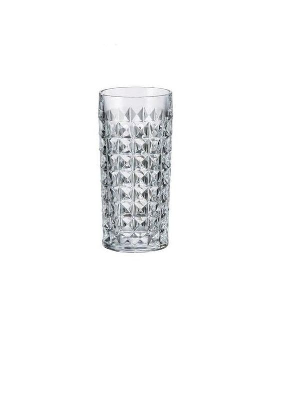 Высокий стакан для воды Diamond 260 мл 1шт Bohemia (276190549)