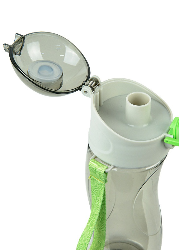 Пляшка для води 530 мл сіро-зелена Kite (258402468)