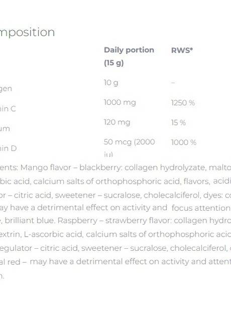 Flex Join collagen 300 g /20 servings/ Strawberry Raspberry ActivLab (257252671)
