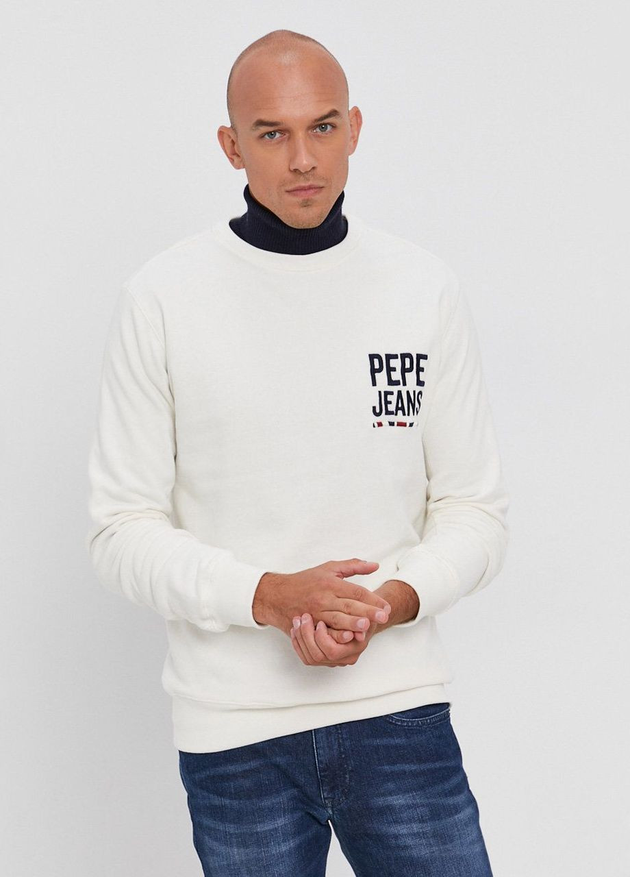 Світшот Pepe Jeans - крій білий - (265329303)