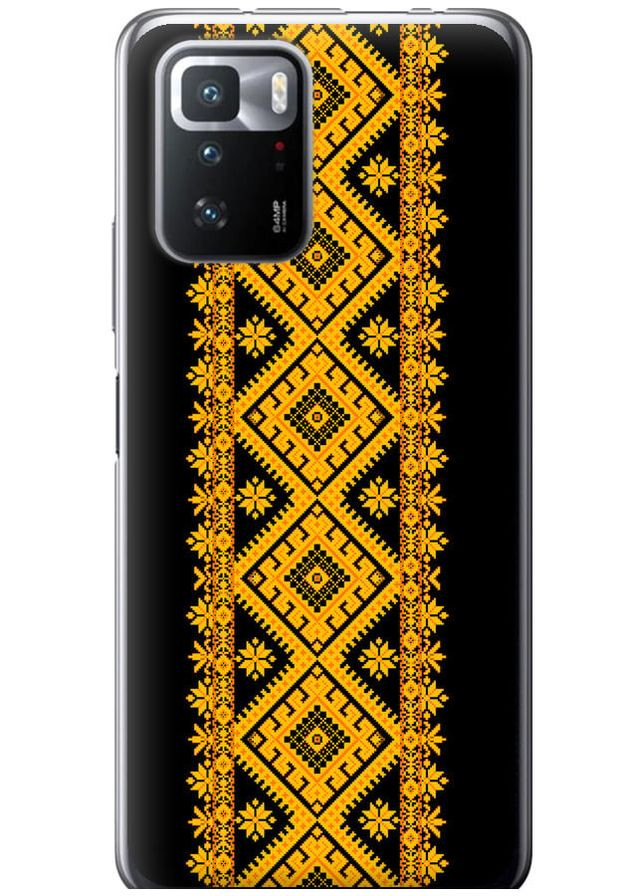 Силіконовий чохол 'Вишиванка 31' для Endorphone Xiaomi Redmi Note 10 Pro 5G (269351897)