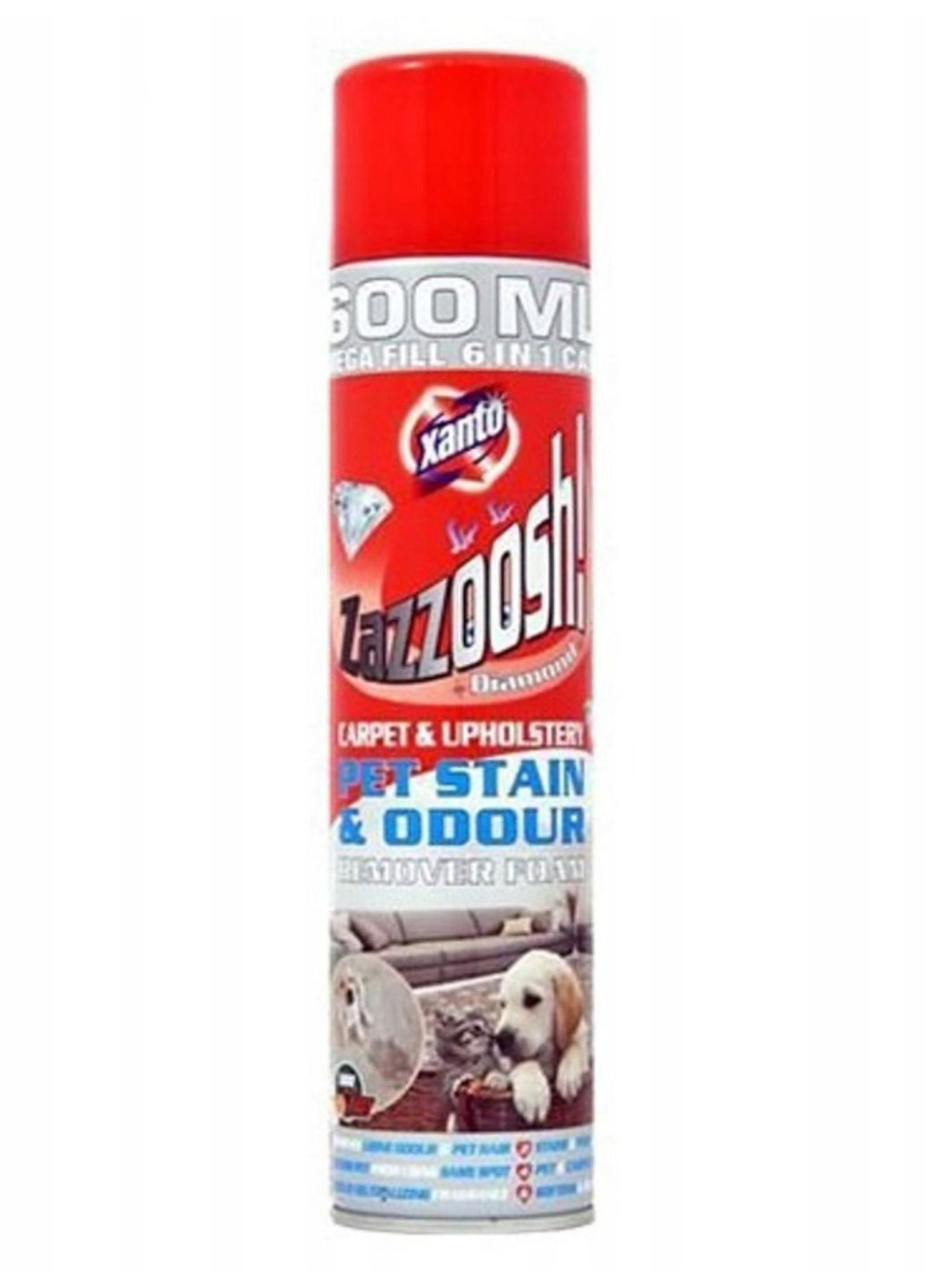 Спрей от пятен и запаха домашних животных Pet Stain & Odour 500 мл Xanto (267724628)