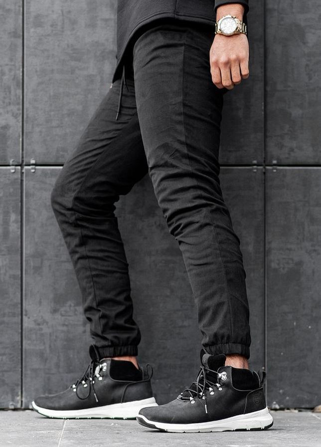 Теплі штани джоггери South black Vakko (260816549)