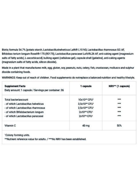 Biotiq C 36 Caps Biotechusa (267724843)