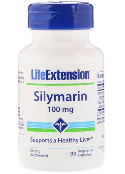 Silymarin 100 mg 90 Veg Caps Life Extension (256721458)