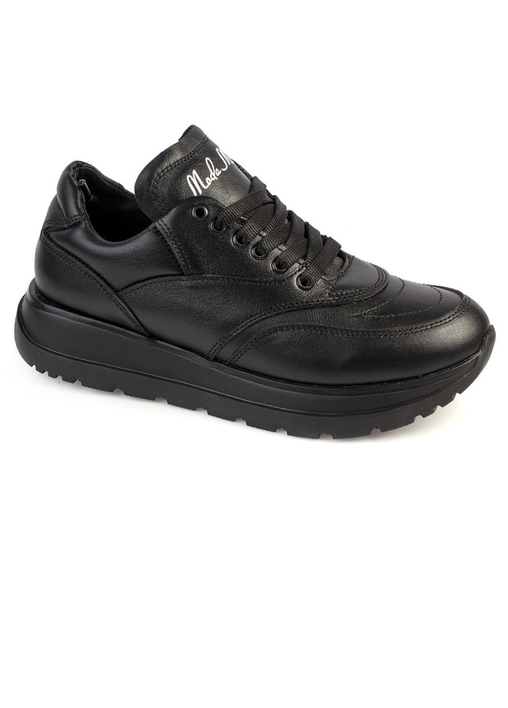 Черные демисезонные кроссовки женские бренда 8401323_(3) ModaMilano