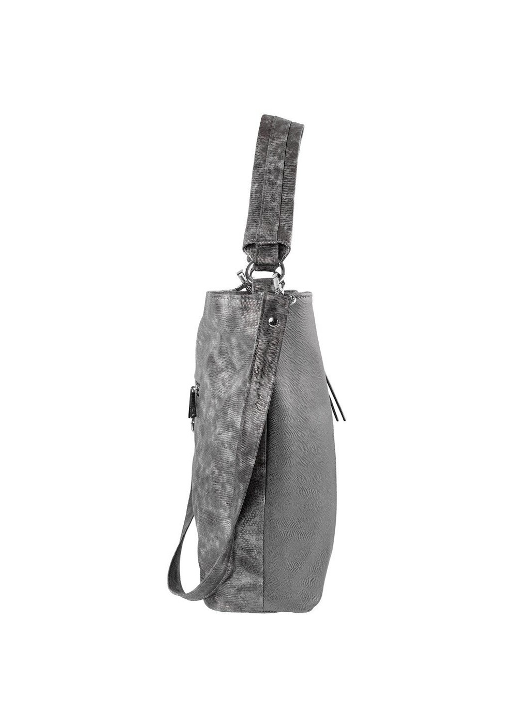 Женская сумочка из кожзама LK-10252-silver-snake Laskara (269089307)