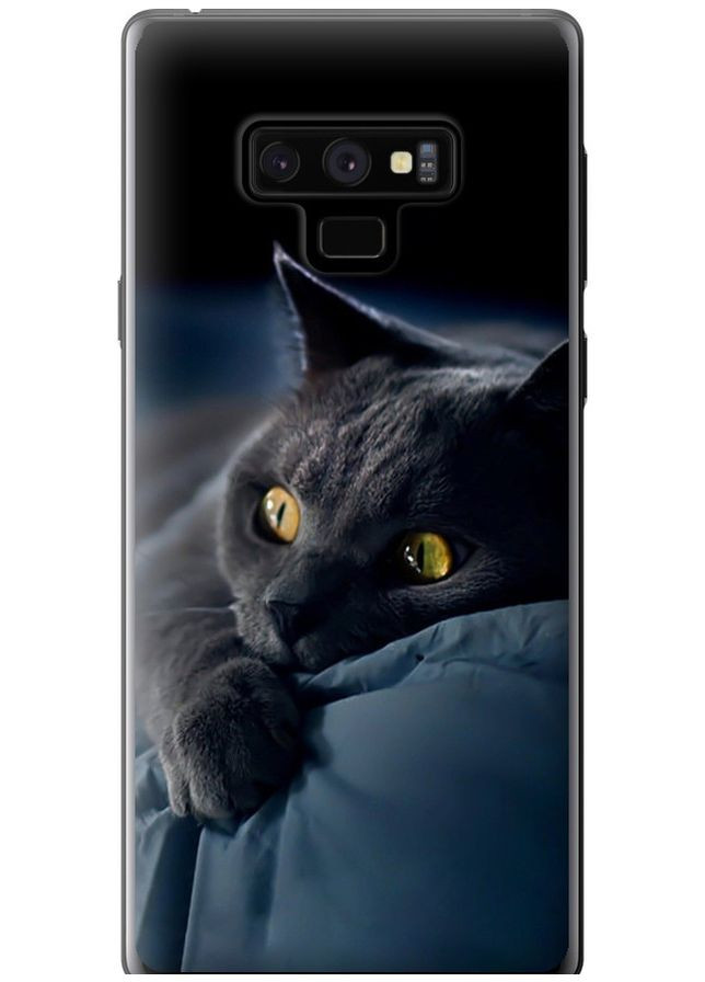 Силіконовий чохол 'Димчастий кіт' для Endorphone Samsung Galaxy Note 9 N960F (272616141)