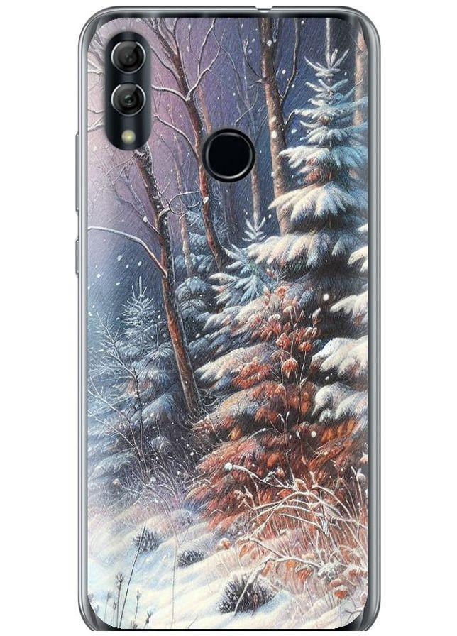 Силиконовый чехол 'Зимний пейзаж' для Endorphone Huawei Honor 10 Lite (275463342)