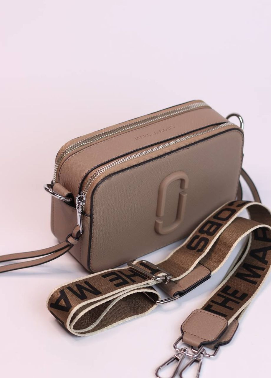 Сумка класична з лого Marc Jacobs logo brown Vakko (260585675)
