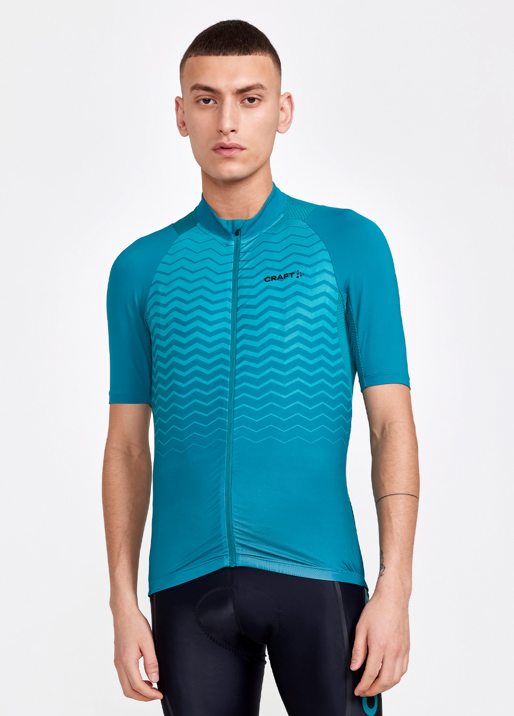 Светло-синяя мужская велофутболка Craft ADV Endurance Jersey