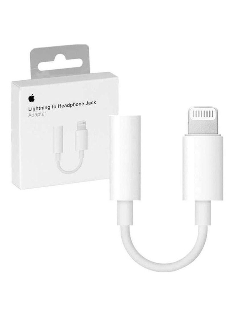 Адаптер для Lightning to 3.5mm Headphone Jack (ААА) (box, no logo) Apple (258791058)