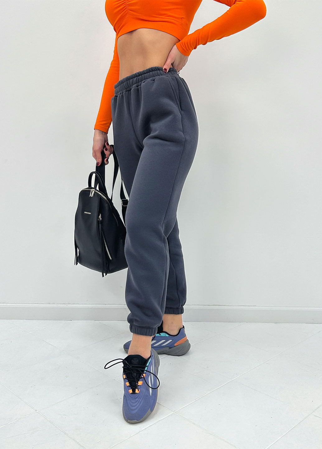 Женские спортивные штаны на флисе Fashion Girl mirage (272798442)