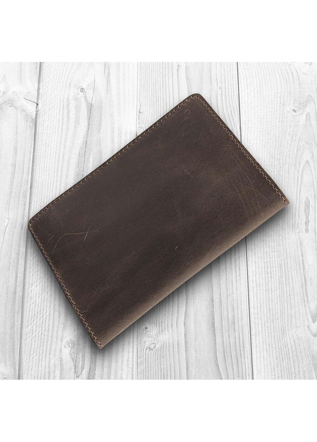 Синя обкладинка для паспорта зі шкіри HiArt PC-02 Синій Hi Art (268371237)