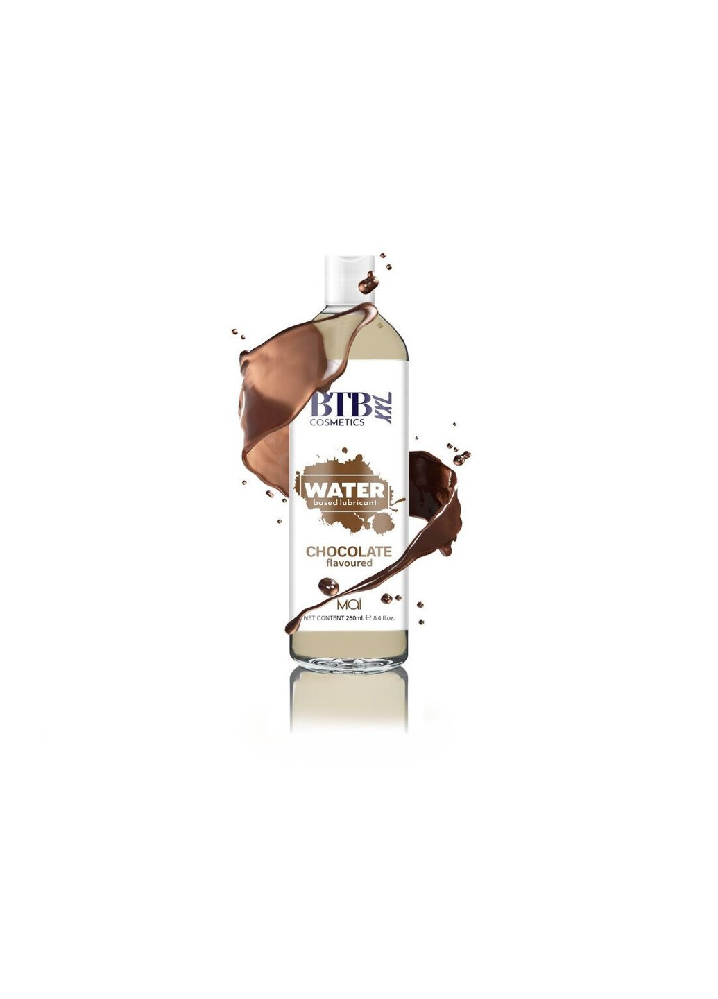 Змазка на водній основі BTB FLAVORED CHOCOLATE з ароматом шоколаду (250 мл) MAI (269007110)
