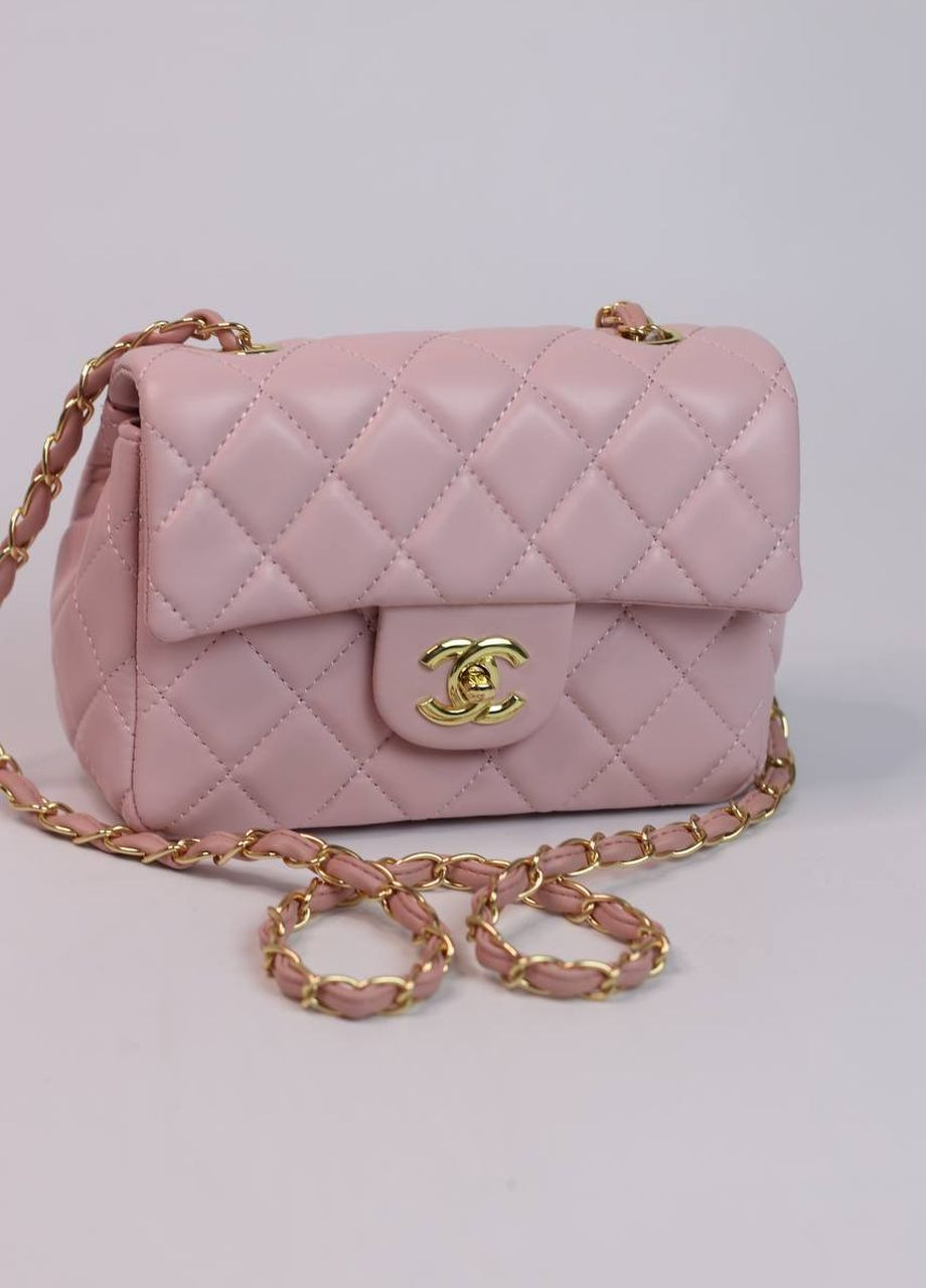 Сумка классическая с лого Chanel 21 pink Vakko (260603804)
