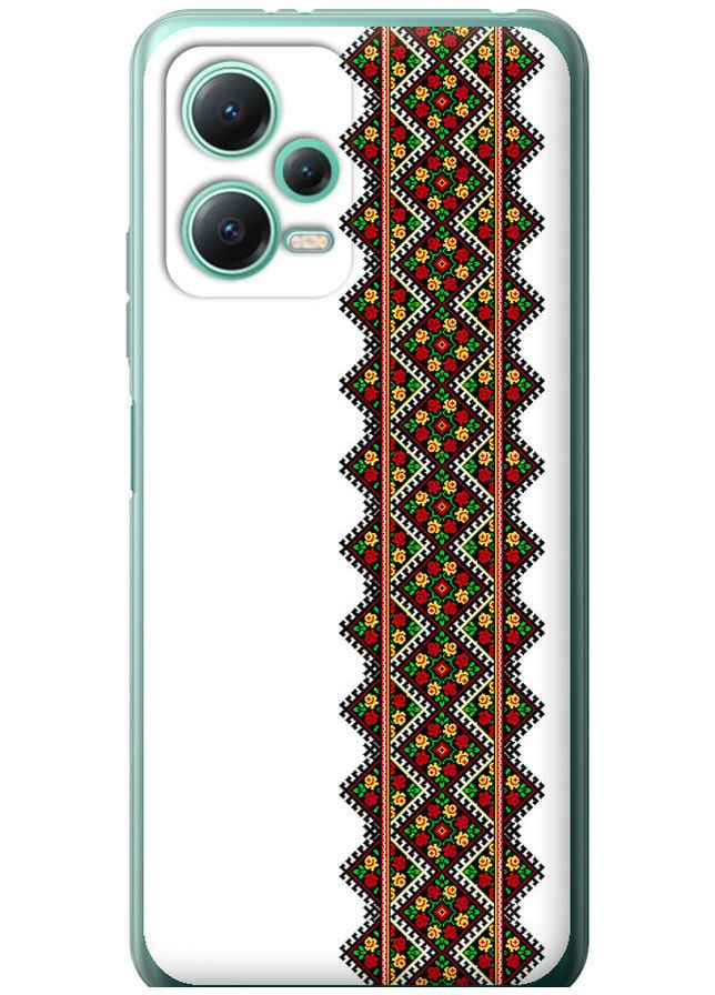 Силіконовий чохол 'Вишиванка 17' для Endorphone Xiaomi Redmi Note 12 5G (269346666)