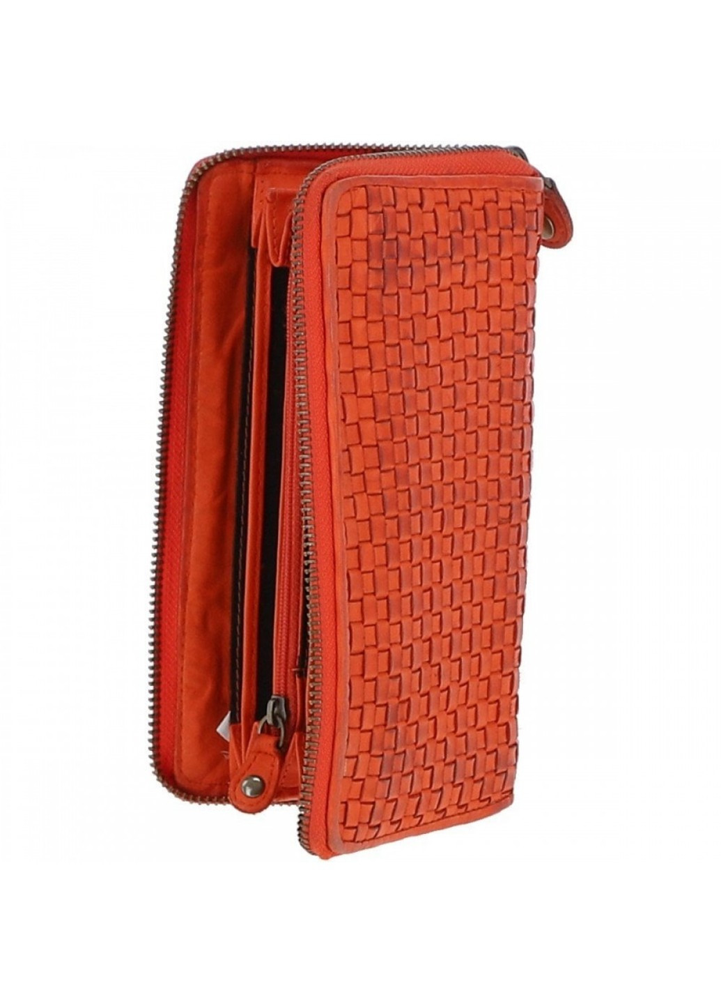 Женский кожаный кошелек Ashwood D81 Orange Ashma (269993993)