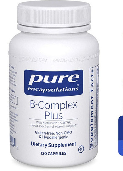 B-Complex Plus 120 Caps Pure Encapsulations (258763340)