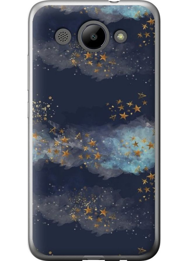Силиконовый чехол 'Ночь золотые звезды' для Endorphone huawei y3 2017 (276395947)
