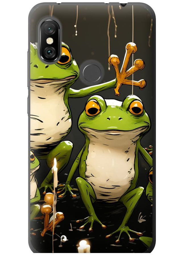 2D пластиковий чохол 'Жабки 2' для Endorphone Xiaomi Redmi Note 6 Pro (266909028)