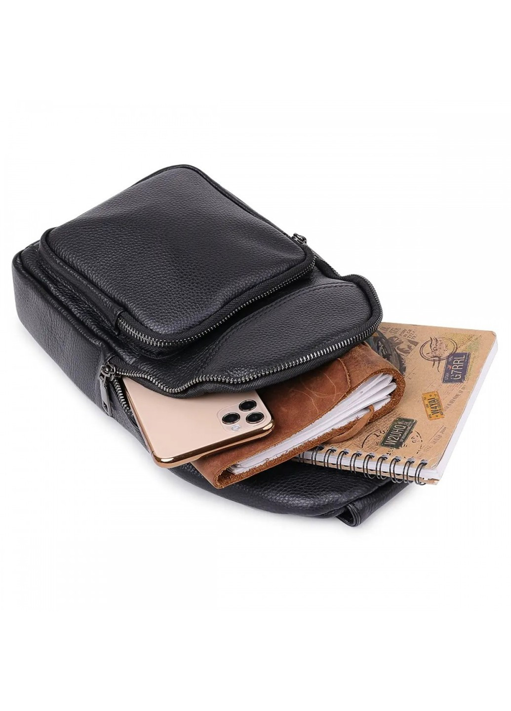 Мужская кожаная сумка через плечо 20202 Vintage (262523925)