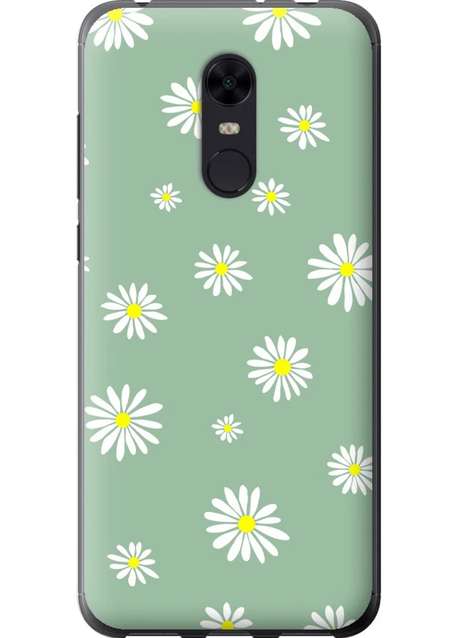 Силиконовый чехол 'Ромашки v4' для Endorphone Xiaomi Redmi 5 Plus (258092640)
