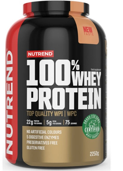 100% Whey Protein 2250 g /75 servings/ Raspberry Nutrend (256724106)