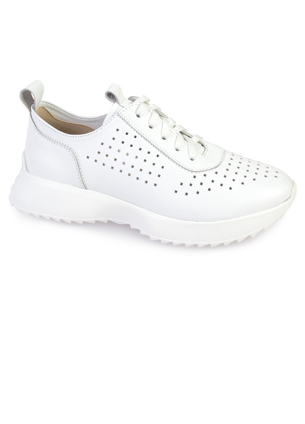 Білі осінні кросівки жіночі бренду 8301517_(1) ModaMilano