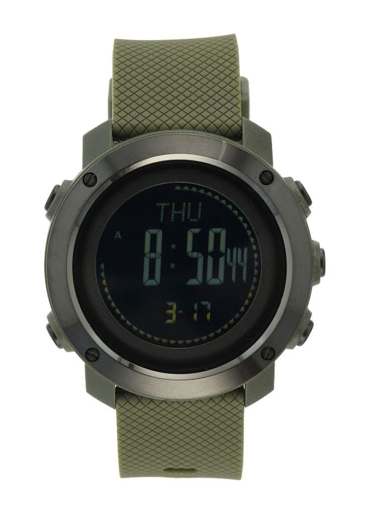 годинник тактичний мультифункціональний Olive M-TAC (273410128)