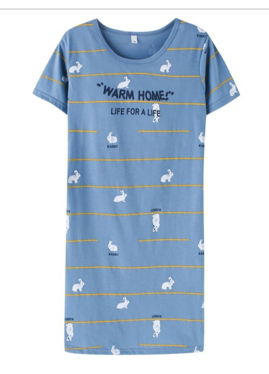Женская ночная рубашка Веселые Кролики No Brand (258417167)