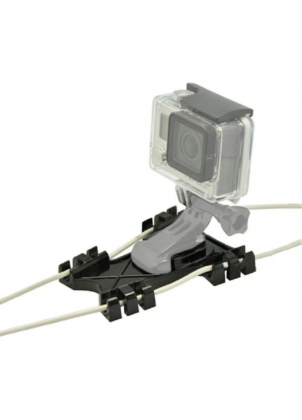 Крепление крепеж держатель фиксатор на стропы кайта для экшн камер GoPro 10х8 см.(474937-Prob) Unbranded (260394847)