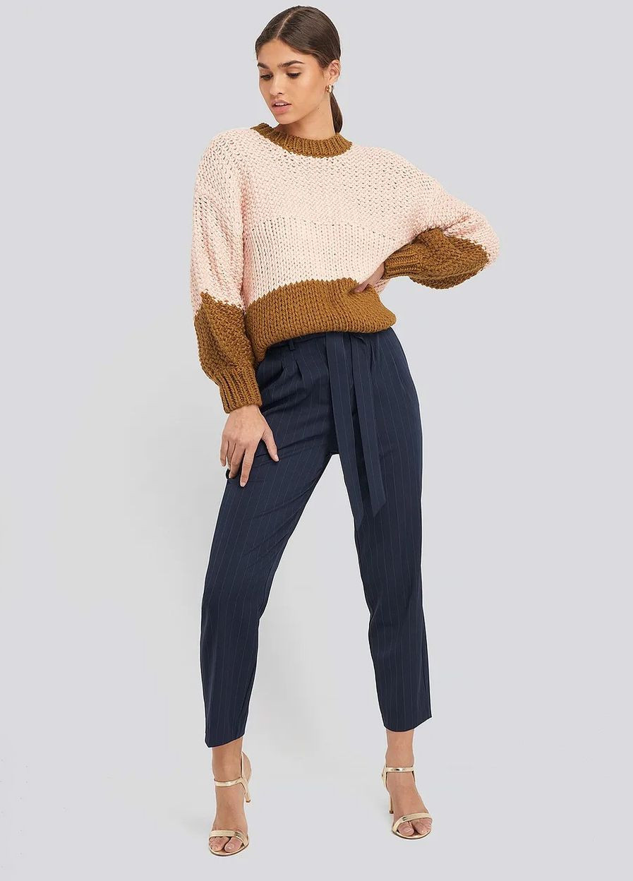 Комбинированный свитер NA-KD