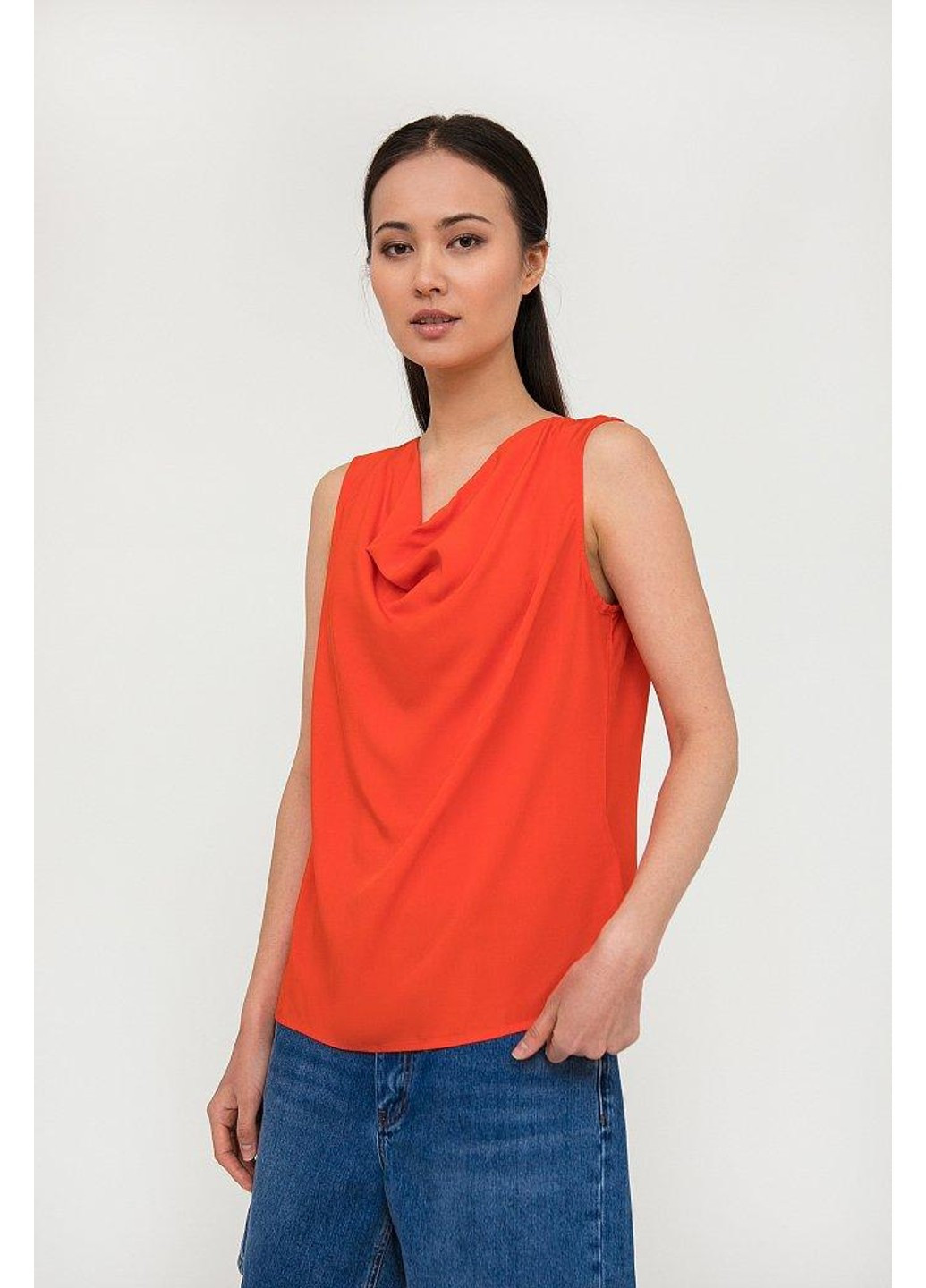 Красная летняя блуза s20-14015-420 Finn Flare