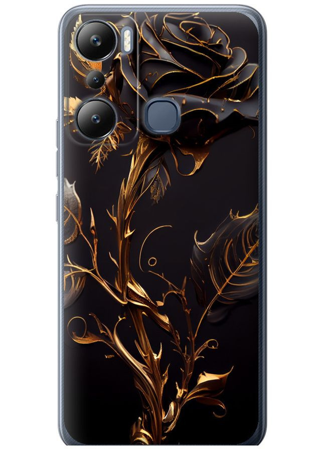 Силіконовий чохол 'Троянда 3' для Endorphone Infinix Hot 20i (267501102)