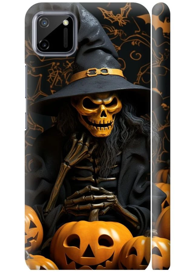 3D пластиковый матовый чехол 'Halloween 2' для Endorphone Realme C11 2020 (266807593)