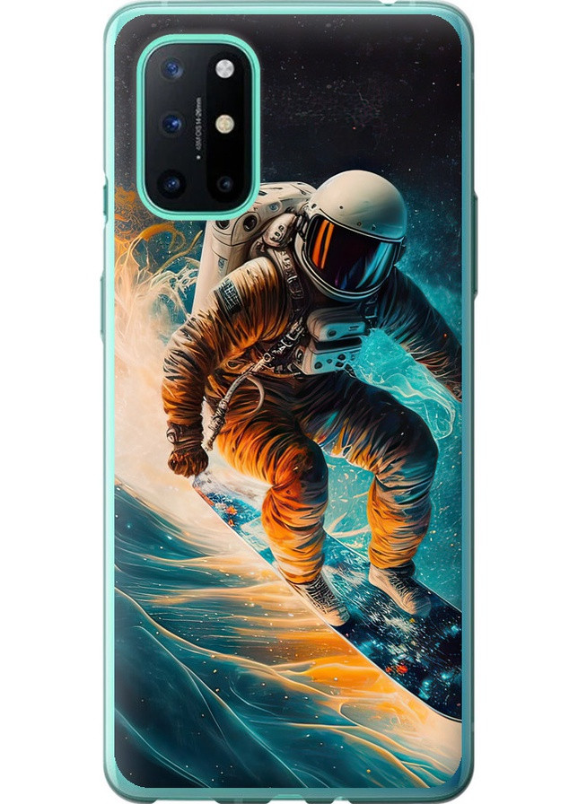 Силиконовый чехол 'Сноубордист' для Endorphone OnePlus 8T (258089358)