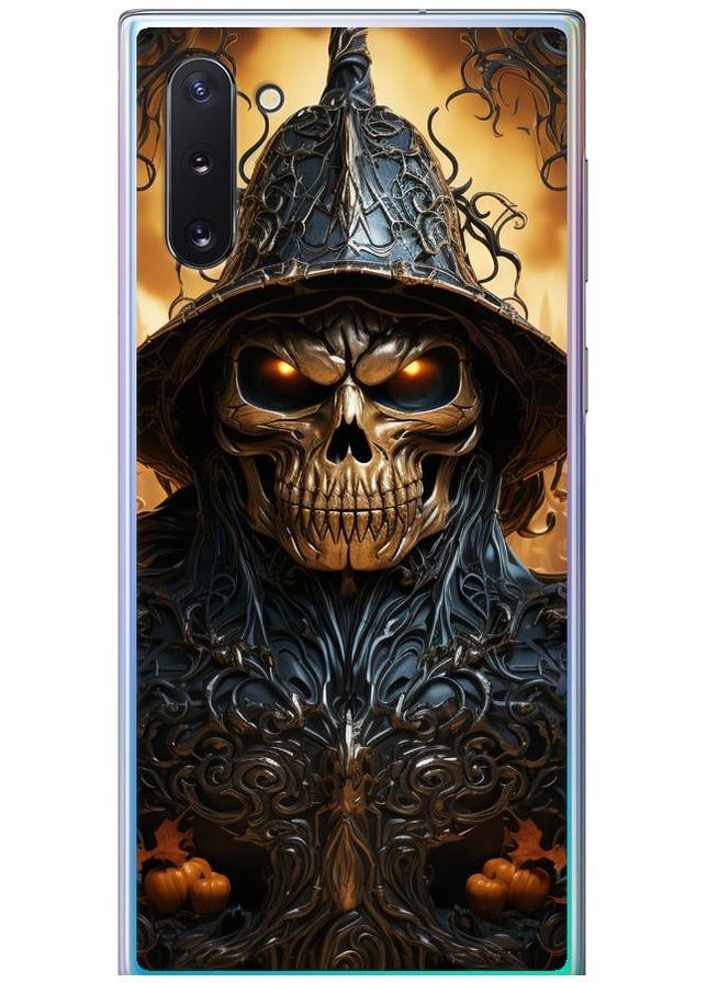 Силіконовий чохол 'Череп 2' для Endorphone Samsung Galaxy Note 10 (266907294)