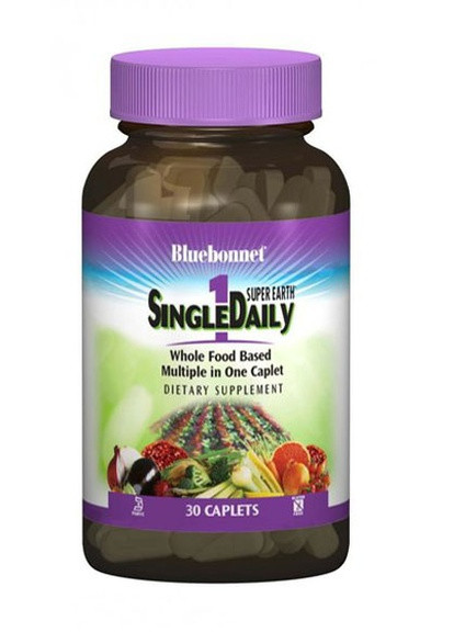 Single Daily 30 Caplets Bluebonnet Nutrition (256720867)