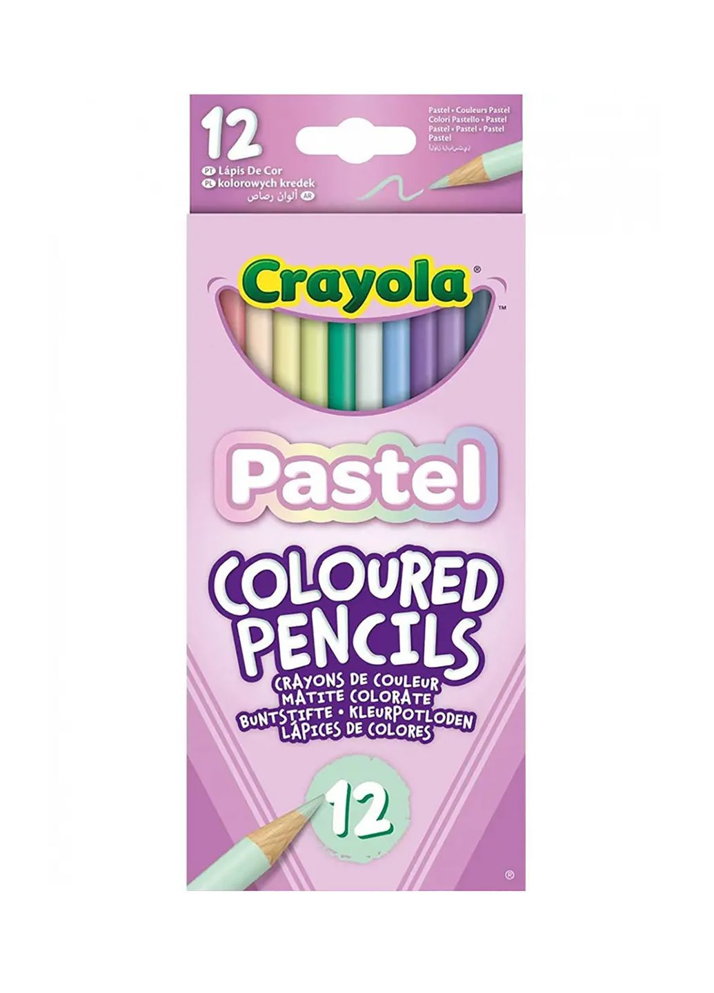 Набір пастельних кольорових олівців колір різнокольоровий ЦБ-00249907 Crayola (292630227)