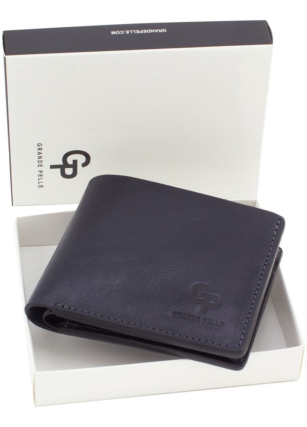 Мужской кожаный кошелек Grande Pelle (315873668)